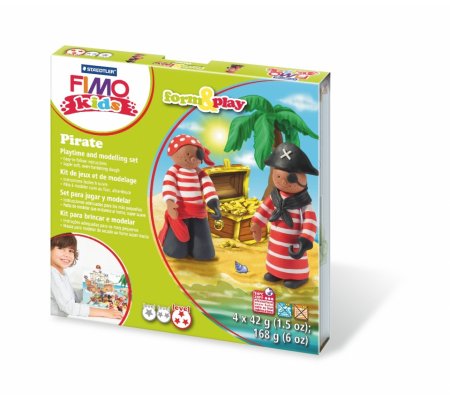 Zestaw FIMO Kids Form & Play PIRACI