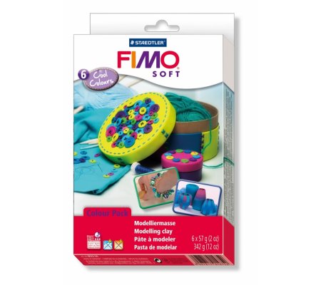 Zestaw FIMO Soft- Kolory Zimne