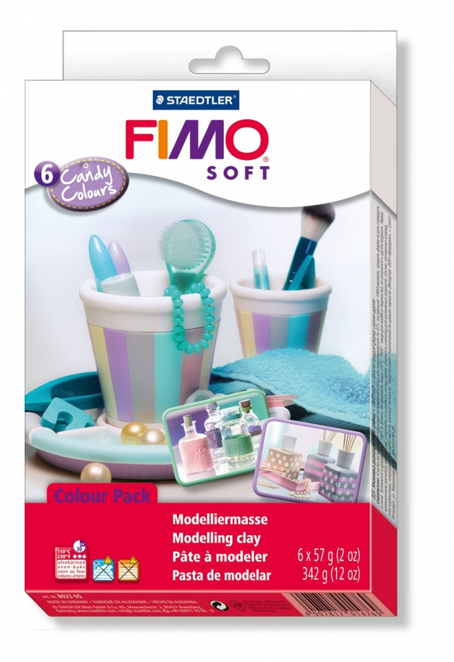 Zestaw FIMO Soft- Kolory Pastelowe