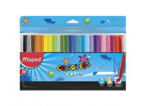 Flamastry COLORPEPS OCEAN MAPED