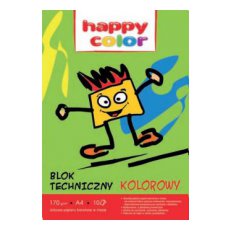 Blok techniczny HAPPY COLOR kolorowy
