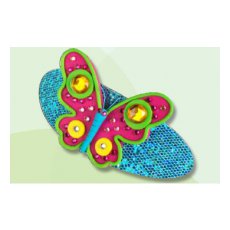 Wzory spinek w kształcie motylków