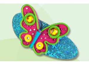Wzory spinek w kształcie motylków